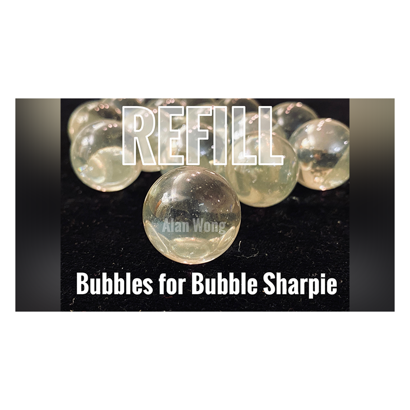 Bubble Sharpie Set Refill by Alan Wong - Trick wwww.magiedirecte.com