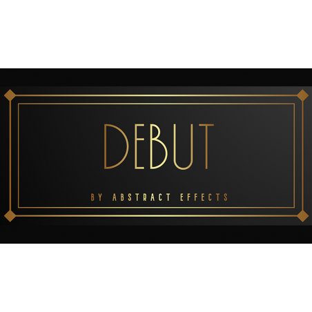 Debut (Gimmicks and Online Instructions) by Abstract Effects - Trick wwww.magiedirecte.com