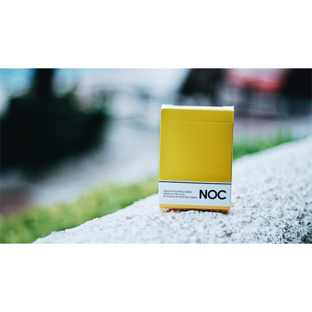 NOC Original Deck (Yellow) Printed at USPCC by The Blue Crown wwww.magiedirecte.com