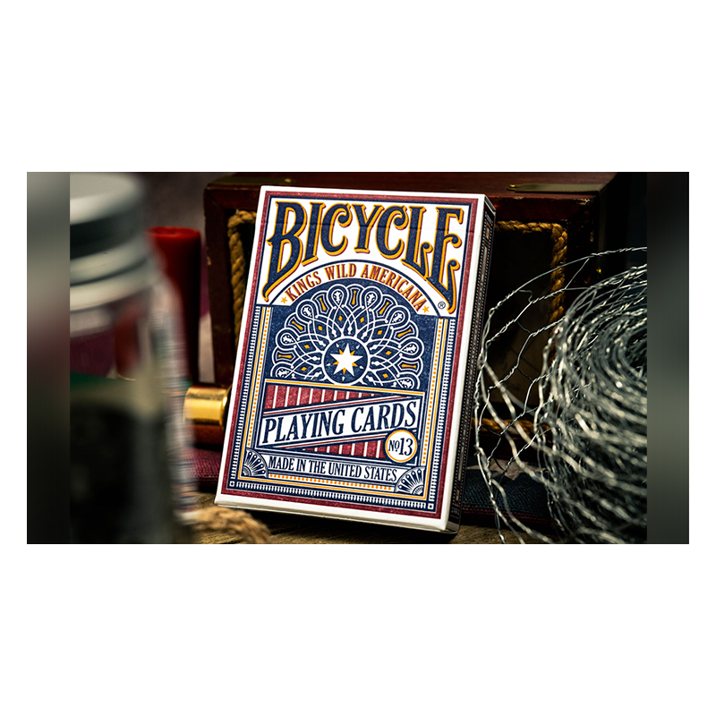 Kings Wild Bicycle Americana Playing  Cards by Jackson Robinson wwww.magiedirecte.com