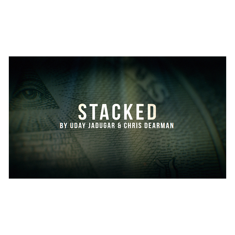 STACKED (Gimmicks and Online Instructions) by Christopher Dearman and Uday  - Trick wwww.magiedirecte.com