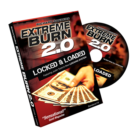 Extreme Burn 2.0: Locked & Loaded (Gimmicks and Online Instructions) by Richard Sanders - Trick wwww.magiedirecte.com