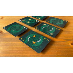 The Serpent (Green) Playing Cards wwww.magiedirecte.com