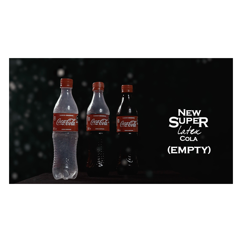 Super Latex Cola Drink (Empty) by Twister Magic - Trick wwww.magiedirecte.com