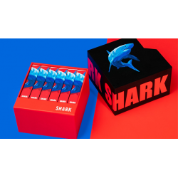 6 SHARK  (Free 6 Box Case Inclus) - Riffle Shuffle wwww.magiedirecte.com