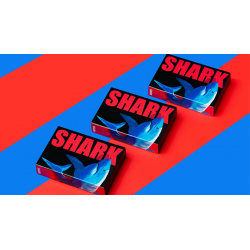 6 Shark Playing Cards (Free 6 Box Case Included) by Riffle Shuffle wwww.magiedirecte.com