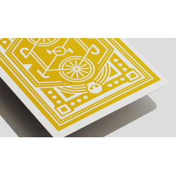 DKNY (Yellow Wheel) Playing Cards by Art of Play wwww.magiedirecte.com