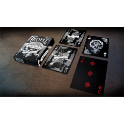 Bicycle Middle Kingdom (Black)  Playing Cards Printed by US Playing Card Co wwww.magiedirecte.com