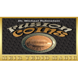 Fusion Coins Half Dollar (Gimmicks and Online Instructions) by Dr. Michael Rubinstein wwww.magiedirecte.com
