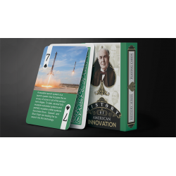 History Of American Innovation Playing Cards wwww.magiedirecte.com
