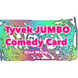 Tyvek Comedy Card Jumbo by Alan Wong - Trick wwww.magiedirecte.com