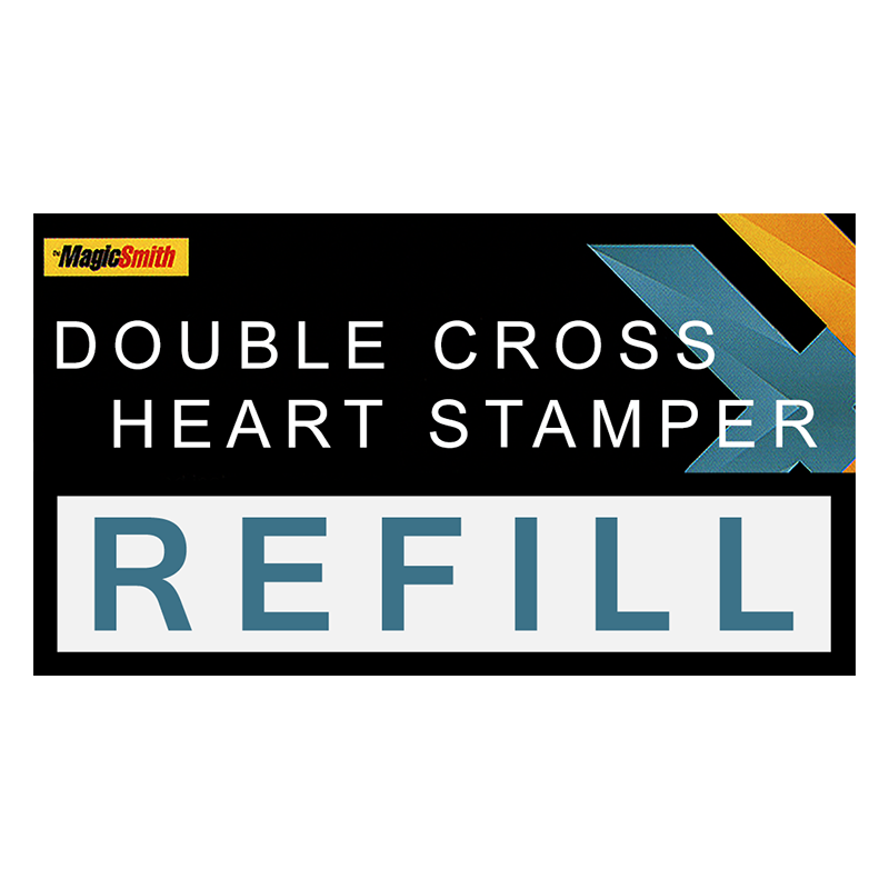 Heart Stamper Part for Double Cross (Refill) by Magic Smith - Trick wwww.magiedirecte.com