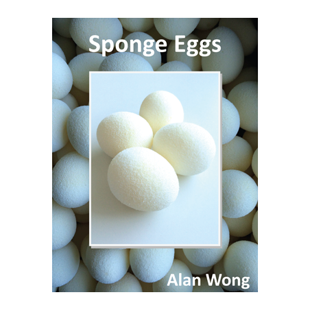 Sponge Eggs (4pk.) by Alan Wong - Trick wwww.magiedirecte.com