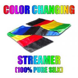 Color Changing Streamer 100% Silk by Vincenzo Di Fatta - Tricks wwww.magiedirecte.com