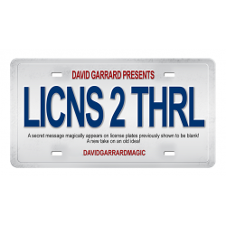 LICENSE TO THRILL - David Gerrard wwww.magiedirecte.com