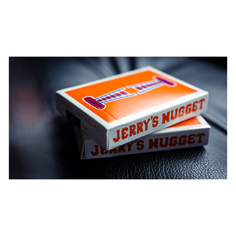 Vintage Feel Jerry's Nuggets (Orange) Playing Cards wwww.magiedirecte.com