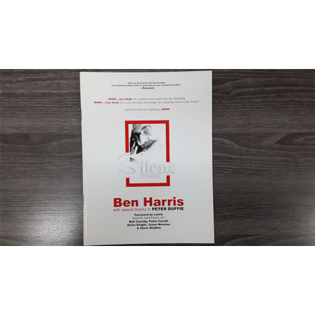 Silent Running (Limited Edition) by Ben Harris - Trick wwww.magiedirecte.com