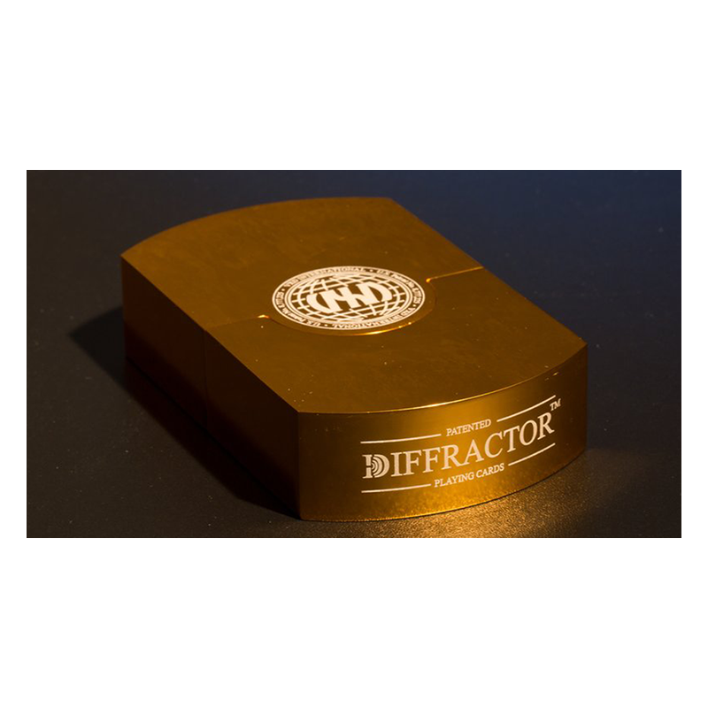 VEGAS DIFFRACTOR GOLD (Metal) wwww.magiedirecte.com