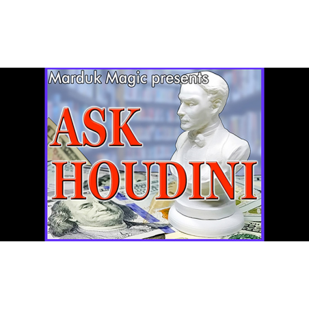 ASK HOUDINI by Quique Marduk and Juan Pablo Ibanez - Trick wwww.magiedirecte.com