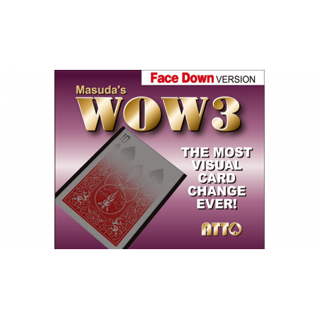 WOW 3 FACE-DOWN wwww.magiedirecte.com