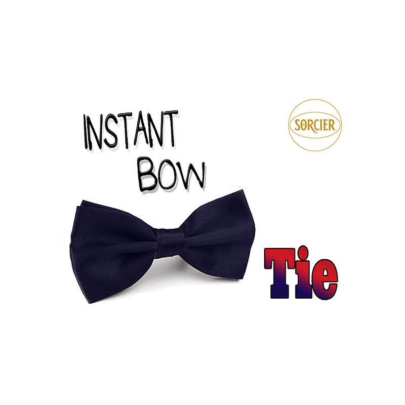 Instant Bow Tie (Blue) by Sorcier Magic - Trick wwww.magiedirecte.com