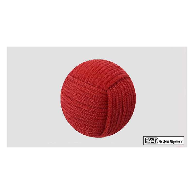 Rope Ball 2.25 inch (Red) by Mr. Magic - Trick wwww.magiedirecte.com
