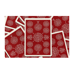 Choice Cloverback (Red) Playing Cards wwww.magiedirecte.com