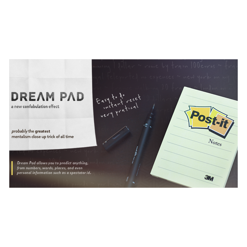 Dream Pad by Joao Miranda Magic - Trick wwww.magiedirecte.com