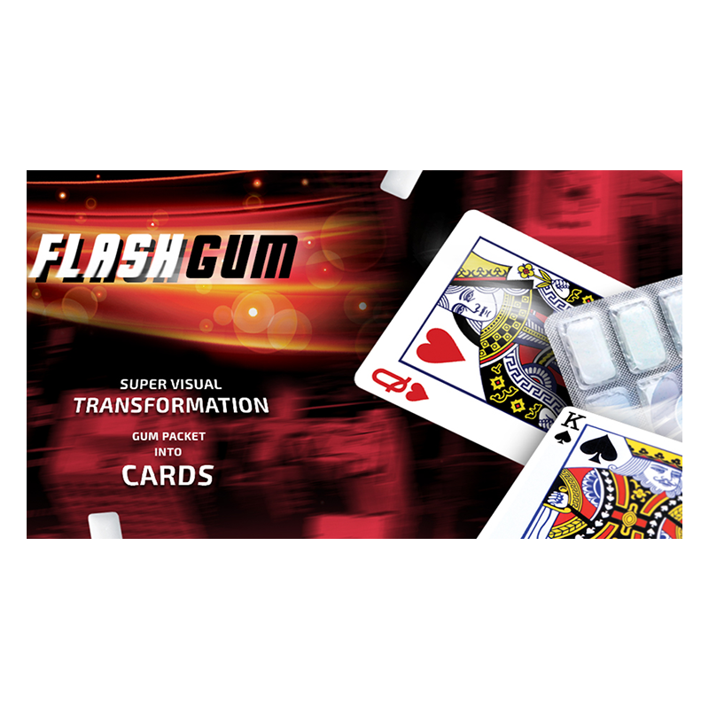 Flash Gum by Joao Miranda and Julio Montoro - Trick wwww.magiedirecte.com