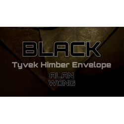 Tyvek Himber Envelopes BLACK (10 pk.) by Alan Wong - Trick wwww.magiedirecte.com