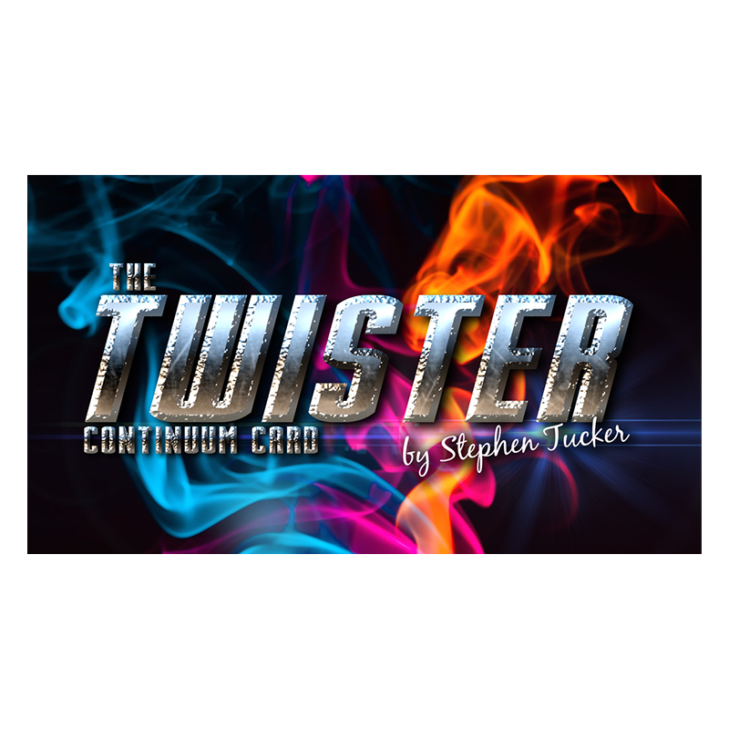 The Twister Continuum Card Red (Gimmick and Online Instructions) by Stephen Tucker - Trick wwww.magiedirecte.com