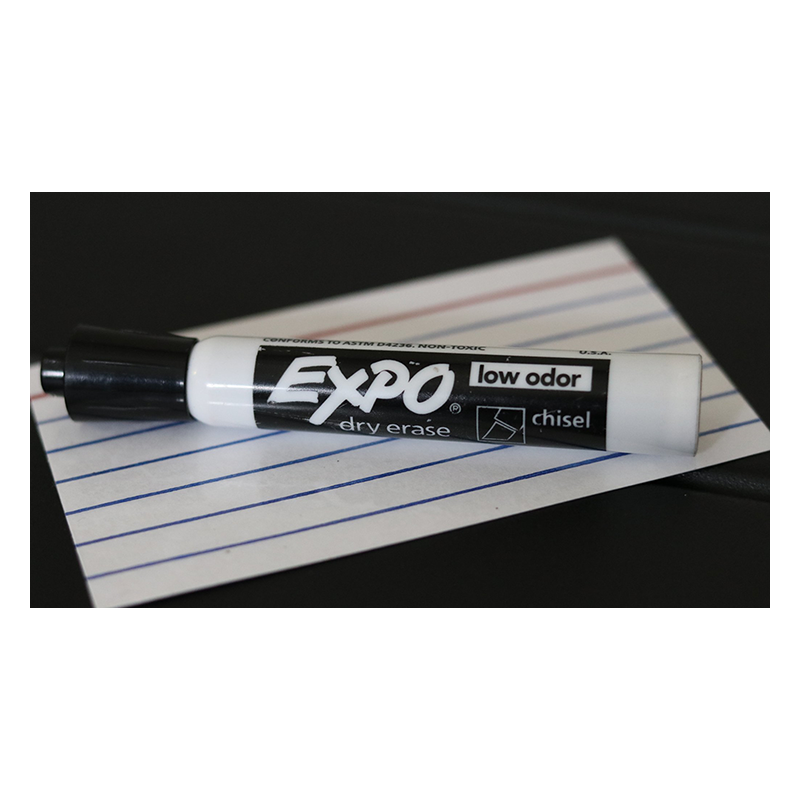 Acro Index Dry Erase (Gimmicks and Online Instructions) by Blake Vogt - Trick wwww.magiedirecte.com