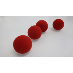 Balle Mousse 5 cm - Rouge Packs de 4 - par Loftus wwww.magiedirecte.com