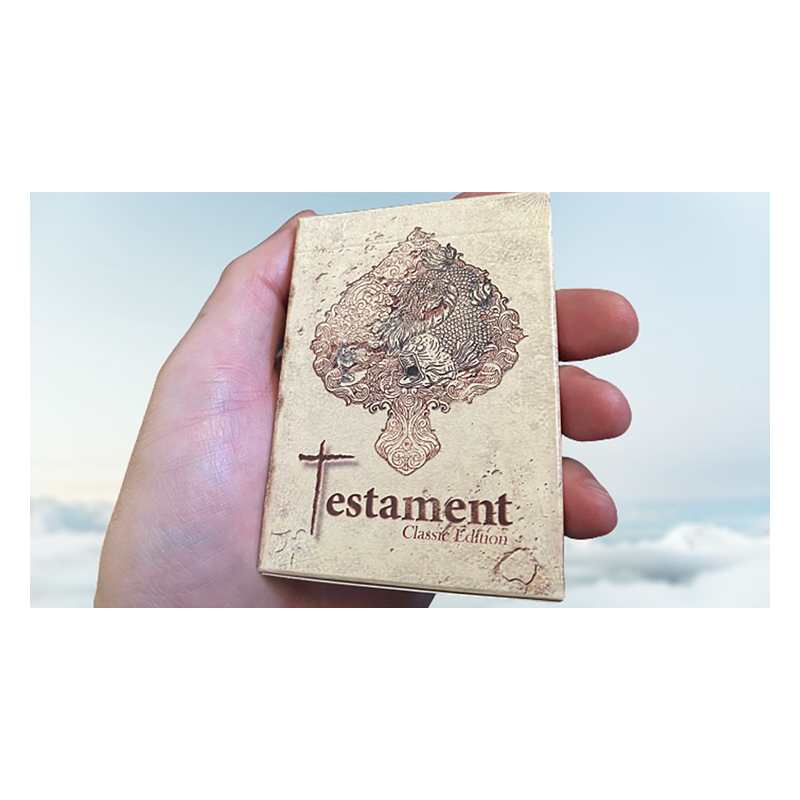 Testament Playing Cards wwww.magiedirecte.com
