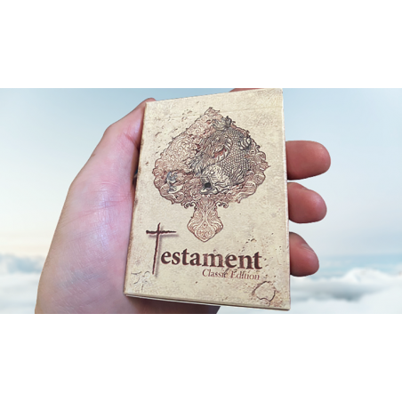 Testament Playing Cards wwww.magiedirecte.com