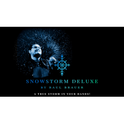 Snowstorm Deluxe (White) by Raul Brauer - Trick wwww.magiedirecte.com