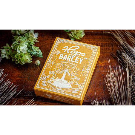 Hops & Barley (Pale Gold Pilsner) Playing Cards by JOCU Playing Cards wwww.magiedirecte.com