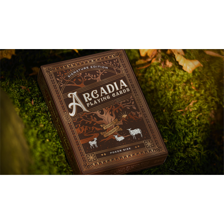 The Arcadia Signature Edition (Brown) Playing Cards by Arcadia Playing Cards wwww.magiedirecte.com