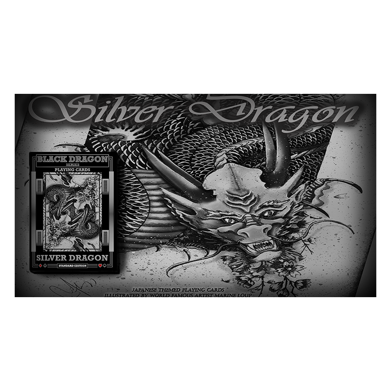 Silver Dragon by Craig Maidment wwww.magiedirecte.com
