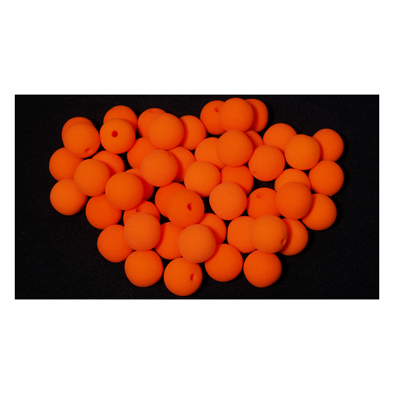 NEZ MOUSSE 5 cm Ultra Soft (Orange) - Sac de 50 wwww.magiedirecte.com