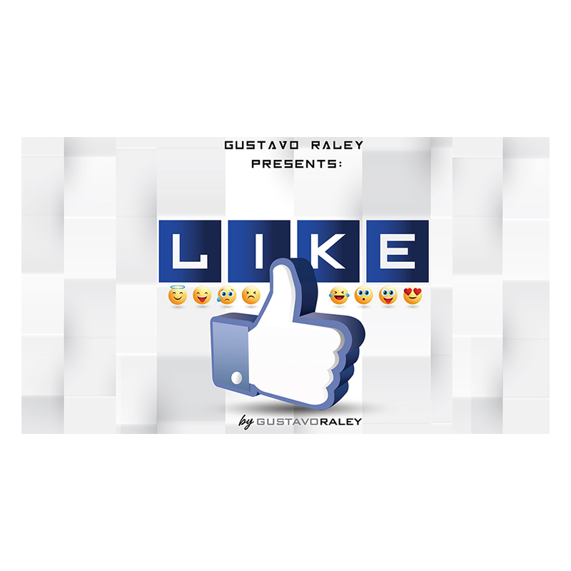 LIKE (Gimmicks and Online Instructions) by Gustavo Raley - Trick wwww.magiedirecte.com