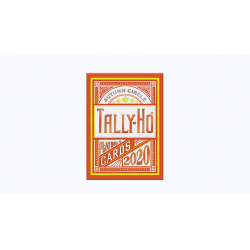 Tally-Ho Autumn Circle Back Playing Cards wwww.magiedirecte.com