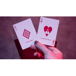 Prototype (Supreme Red) Playing Cards by Vin wwww.magiedirecte.com