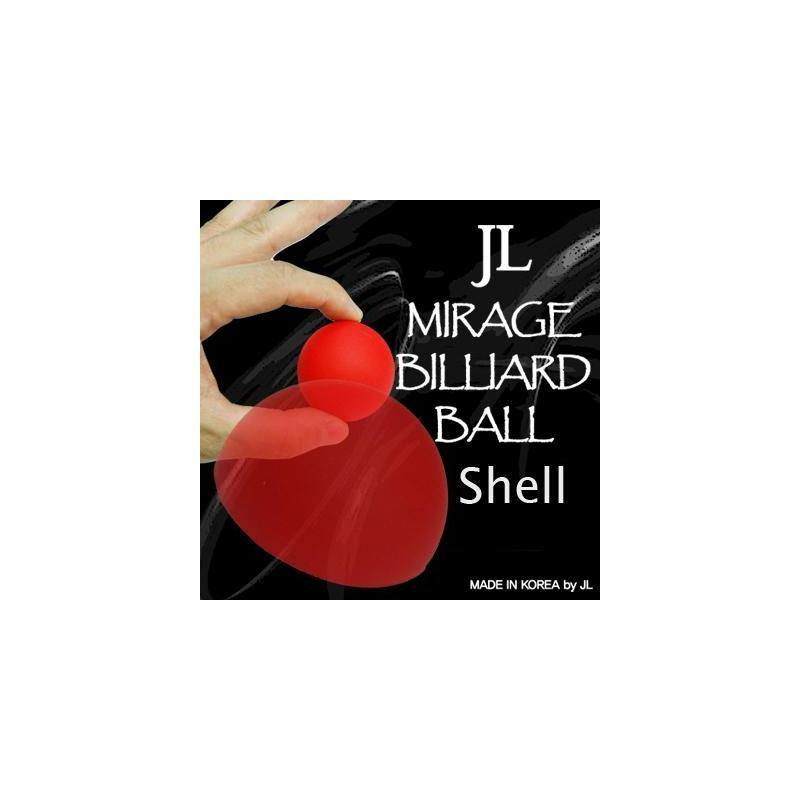 Mirage Billiard Balls by JL (RED, shell only) - Trick wwww.magiedirecte.com
