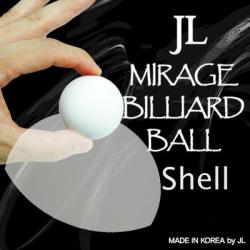 MIRAGE BILLIARD BALLS  (Blanc, 1 Coquille) wwww.magiedirecte.com