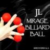 MIRAGE BILLIARD BALLS - (Rouge, 3 Balles et 1 Coquille) wwww.magiedirecte.com