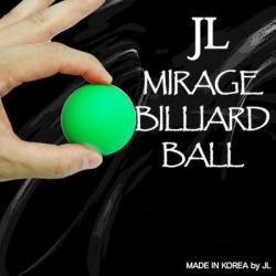Mirage Billiard Balls by JL (GREEN, single ball only) - Trick wwww.magiedirecte.com