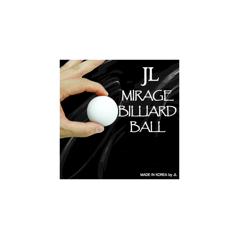 Two in Mirage Billiard Balls by JL (WHITE, single ball only) - Trick wwww.magiedirecte.com