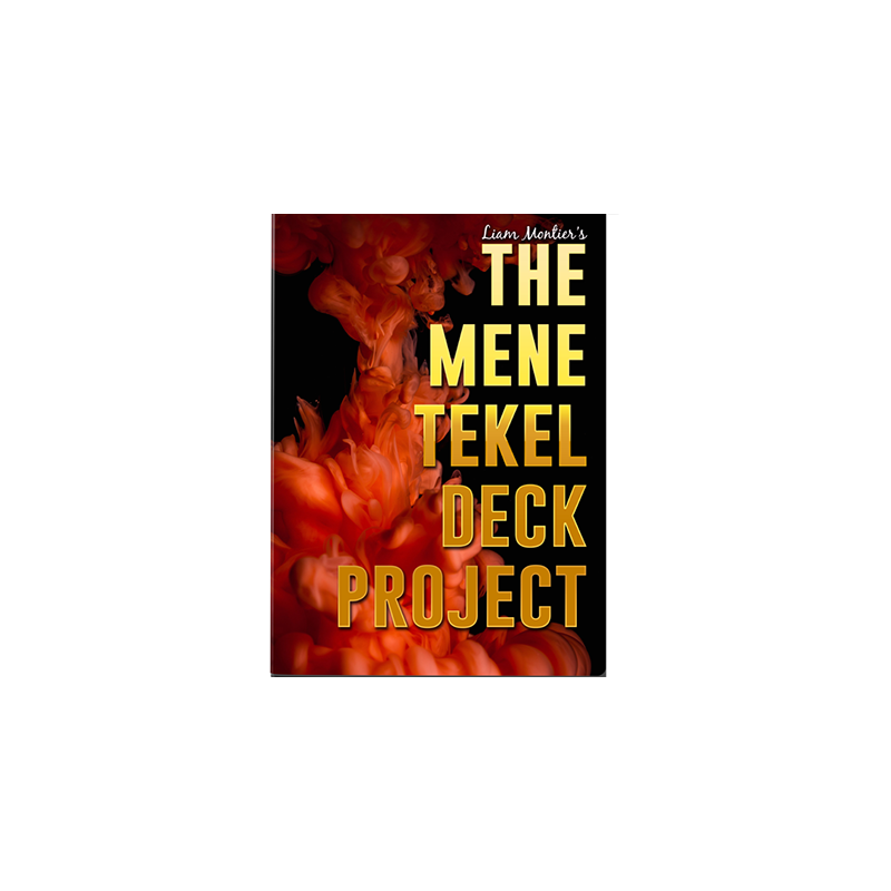 The Mene Tekel Deck Blue Project with Liam Montier (Gimmicks and Online Instructions) - Trick wwww.magiedirecte.com