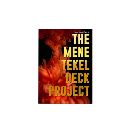 THE MENE TEKEL DECK BLEU PROJECT - Liam Montier wwww.magiedirecte.com